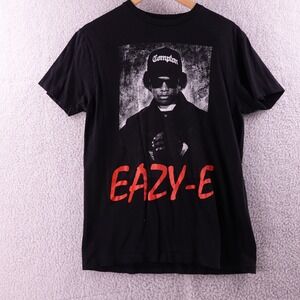 Ruthless Classics Eazy E Compton Graphic T Shirt Black Size Medium Stretch rap